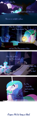 Size: 900x3000 | Tagged: safe, artist:jazzybrony, princess celestia, princess luna, lullaby for a princess, g4, castle of the royal pony sisters, comic, crying, mare in the moon, moon