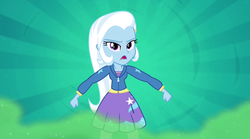 Size: 1280x714 | Tagged: safe, screencap, trixie, equestria girls, g4, my little pony equestria girls: rainbow rocks, battle of the bands, female, solo
