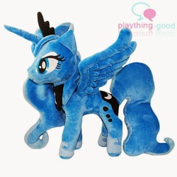 Size: 500x500 | Tagged: safe, princess luna, g4, bootleg, fake, irl, photo, plushie, solo