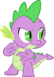 Size: 2121x3000 | Tagged: safe, artist:irishguy9001, spike, dragon, g4, high res, male, simple background, solo, transparent background, vector