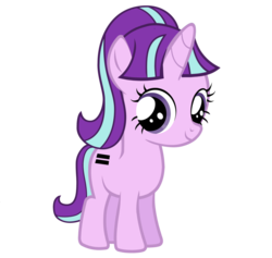 Size: 918x870 | Tagged: safe, artist:avisola, starlight glimmer, pony, unicorn, g4, the cutie map, cute, female, filly, filly starlight glimmer, glimmerbetes, looking at you, simple background, solo, transparent background, vector, younger