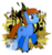 Size: 812x860 | Tagged: safe, artist:luminix-pony, oc, oc only, oc:tenno, music, music notes, solo