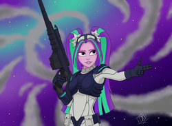 Size: 3072x2252 | Tagged: safe, artist:deddrunk, aria blaze, equestria girls, g4, crossover, female, heroes of the storm, high res, nova, nova terra, solo