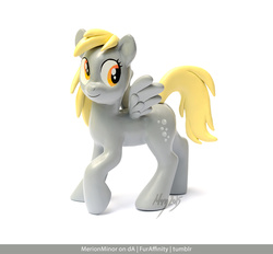 Size: 900x836 | Tagged: safe, artist:merionic, derpy hooves, pegasus, pony, g4, clay, craft, female, irl, mare, photo, resin, sculpey, sculpture, solo