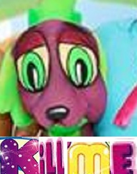 Size: 635x805 | Tagged: safe, spike, dog, equestria girls, g4, expand dong, exploitable meme, irl, kill me, lidded eyes, meme, photo, plushie, solo, spike the dog