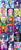 Size: 840x2040 | Tagged: safe, artist:the-butch-x, edit, adagio dazzle, applejack, aria blaze, bon bon, derpy hooves, dj pon-3, fluttershy, lyra heartstrings, maud pie, octavia melody, pinkie pie, rainbow dash, rarity, sonata dusk, spike, sunset shimmer, sweetie drops, trixie, twilight sparkle, vinyl scratch, oc, oc:fluffle puff, dog, equestria girls, g4, bracelet, mane six, spike the dog, sweatband, the dazzlings, twilight sparkle (alicorn), wristband