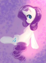 Size: 1280x1744 | Tagged: safe, artist:acharmingpony, rarity, g4, female, looking back, solo