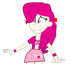 Size: 964x858 | Tagged: safe, artist:theinfinitypower487, oc, oc only, oc:heart magic, equestria girls, g4, scared, shocked