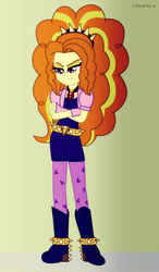 Size: 800x1366 | Tagged: safe, artist:php198, adagio dazzle, equestria girls, g4, female, solo, unamused