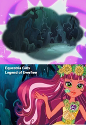 Size: 500x721 | Tagged: safe, screencap, gloriosa daisy, human, bloom & gloom, equestria girls, g4, my little pony equestria girls: friendship games, my little pony equestria girls: legend of everfree, everfree forest, portal