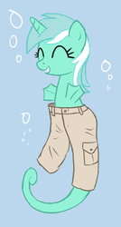 Size: 481x900 | Tagged: safe, artist:arrkhal, lyra heartstrings, sea pony, g4, bubble, clothes, crossing the memes, female, fins, lyra doing lyra things, meme, ocean, pants, plothole plush lyra, seapony lyra, solo, swimming, underwater, water