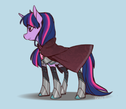 Size: 1119x969 | Tagged: safe, artist:goatsocks, twilight sparkle, g4, armor, female, solo