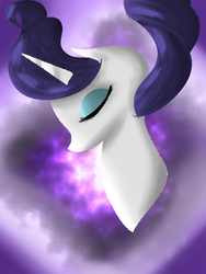 Size: 600x800 | Tagged: safe, artist:silvy, rarity, g4, element of generosity, female, hair flip, hairflip, solo