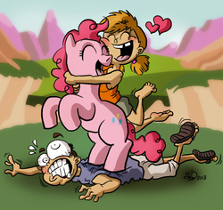 Size: 815x768 | Tagged: safe, artist:mariods, pinkie pie, human, g4, abuse