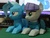 Size: 3264x2448 | Tagged: safe, artist:robi, maud pie, trixie, earth pony, pony, unicorn, g4, female, high res, irl, mare, papercraft, photo, prone