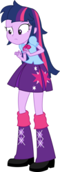 Size: 456x1316 | Tagged: safe, artist:sketchmcreations, twilight sparkle, equestria girls, g4, my little pony equestria girls: rainbow rocks, clothes, female, inkscape, messy hair, simple background, solo, transparent background, twilight sparkle (alicorn), vector