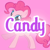 Size: 100x100 | Tagged: safe, artist:princess-peachie, part of a set, pinkie pie, g4, animated, click and drag, female, game, image macro, meme, solo, text