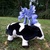 Size: 600x600 | Tagged: safe, artist:pixelkitties, princess luna, cow, do princesses dream of magic sheep, g4, irl, meta, photo, plushie, toy