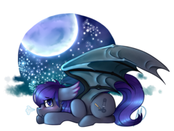 Size: 1000x750 | Tagged: safe, artist:mdragonflame, oc, oc only, oc:undeadparadox, bat pony, pegasus, pony, cute, lying down, scrunchy face, solo, wings