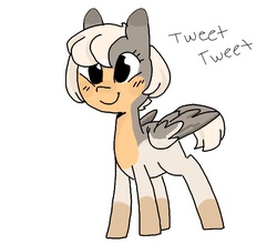 Size: 742x654 | Tagged: artist needed, safe, oc, bird pone, behaving like a bird, cute, ponified