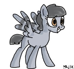 Size: 1024x958 | Tagged: safe, artist:totalpone-link, oc, oc:peep, bird, bird pone, pigeon, behaving like a bird, cute, ponified