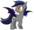 Size: 3700x3300 | Tagged: safe, artist:zee66, oc, oc only, oc:echo, bat pony, pony, g4, happy, looking back, simple background, solo, transparent, transparent background, vector