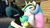 Size: 1024x576 | Tagged: artist needed, safe, princess celestia, queen chrysalis, g4, 3d, bedroom eyes, female, kissing, lesbian, ship:chryslestia, shipping, source filmmaker, what if