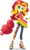 Size: 322x528 | Tagged: safe, sunset shimmer, equestria girls, g4, official, female, ponied up, pony ears, sandals, solo