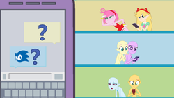 Size: 1280x720 | Tagged: safe, artist:theinfinitypower487, oc, equestria girls, g4, amy rose, base, base used, collaboration, crossover, male, sonic the hedgehog, sonic the hedgehog (series), star butterfly, star vs the forces of evil, texting