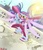 Size: 1277x1500 | Tagged: safe, artist:brodogz, twilight sparkle, equestria girls, g4, equestrian city, female, masked matter-horn costume, solo