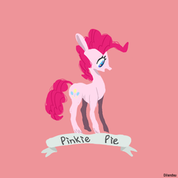 Size: 500x500 | Tagged: safe, artist:dilandau203, pinkie pie, earth pony, pony, g4, female, mare, solo