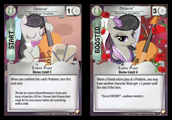 Size: 716x500 | Tagged: safe, enterplay, octavia melody, equestrian odysseys, g4, my little pony collectible card game, ccg