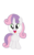 Size: 978x1586 | Tagged: safe, artist:huskkies, sweetie belle, g4, cute, diasweetes, female, simple background, smiling, solo, transparent background, vector