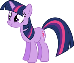 Size: 7000x5995 | Tagged: safe, artist:aethon056, twilight sparkle, pony, unicorn, g4, absurd resolution, female, scrunchy face, simple background, solo, transparent background, unicorn twilight, vector
