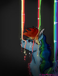 Size: 450x590 | Tagged: safe, artist:awesomesonicrainbow, rainbow dash, g4, female, solo