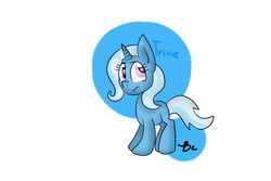 Size: 3000x2000 | Tagged: safe, artist:lynchristina, trixie, pony, unicorn, g4, female, filly, high res, mare, solo, younger