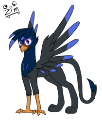 Size: 2975x3541 | Tagged: safe, artist:clot, oc, oc only, griffon, high res, simple background, solo