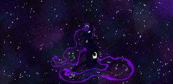 Size: 1461x707 | Tagged: safe, artist:asylumblackcode, princess luna, g4, female, solo