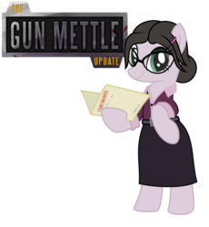 Size: 2756x3000 | Tagged: safe, artist:avastindy, pony, bipedal, high res, miss pauling, ponified, solo, team fortress 2