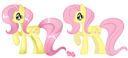 Size: 1212x556 | Tagged: safe, artist:prettywitchdoremi, fluttershy, g4, female, solo