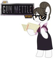 Size: 2756x3000 | Tagged: safe, artist:avastindy, writing desk, pony, g4, bipedal, high res, solo, team fortress 2