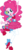 Size: 4462x9678 | Tagged: safe, artist:sugar-loop, pinkie pie, equestria girls, g4, my little pony equestria girls: rainbow rocks, absurd resolution, box art, devil horn (gesture), female, ponied up, simple background, solo, transparent background