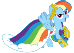Size: 8233x6000 | Tagged: safe, artist:optimus97, rainbow dash, pegasus, pony, g4, suited for success, absurd resolution, clothes, dress, female, gala dress, grand galloping gala, looking at you, mare, simple background, solo, transparent background, vector