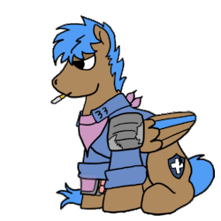 Size: 505x505 | Tagged: safe, artist:sierrasparx, oc, oc only, pegasus, pony, animated, cigarette, clothes, male, simple background, smoking, solo, stallion