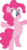 Size: 1924x3571 | Tagged: safe, artist:porygon2z, pinkie pie, earth pony, pony, g4, mmmystery on the friendship express, my little pony: friendship is magic, bipedal, female, simple background, solo, transparent background, vector, you shall not pass