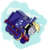 Size: 2737x2834 | Tagged: safe, artist:impcjcaesar, derpy hooves, object pony, original species, pegasus, pony, train pony, g4, crossover, female, high res, locomotive, mare, newbie artist training grounds, pun, solo, steam locomotive, thomas the tank engine, train