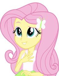 Size: 5930x7630 | Tagged: safe, artist:luckreza8, fluttershy, equestria girls, g4, my little pony equestria girls: friendship games, .svg available, absurd resolution, canterlot high, clothes, cute, female, inkscape, long hair, raised eyebrow, shyabetes, simple background, skirt, solo, transparent background, vector, wondercolts