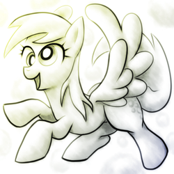 Size: 512x512 | Tagged: safe, artist:remyroez, derpy hooves, pegasus, pony, g4, female, mare, solo