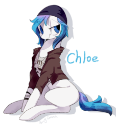 Size: 1000x1100 | Tagged: safe, artist:rocy canvas, earth pony, pony, chloe price, clothes, female, life is strange, mare, ponified, solo