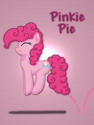 Size: 720x960 | Tagged: safe, artist:ljdamz1119, pinkie pie, g4, curly hair, female, hopping, pronking, solo